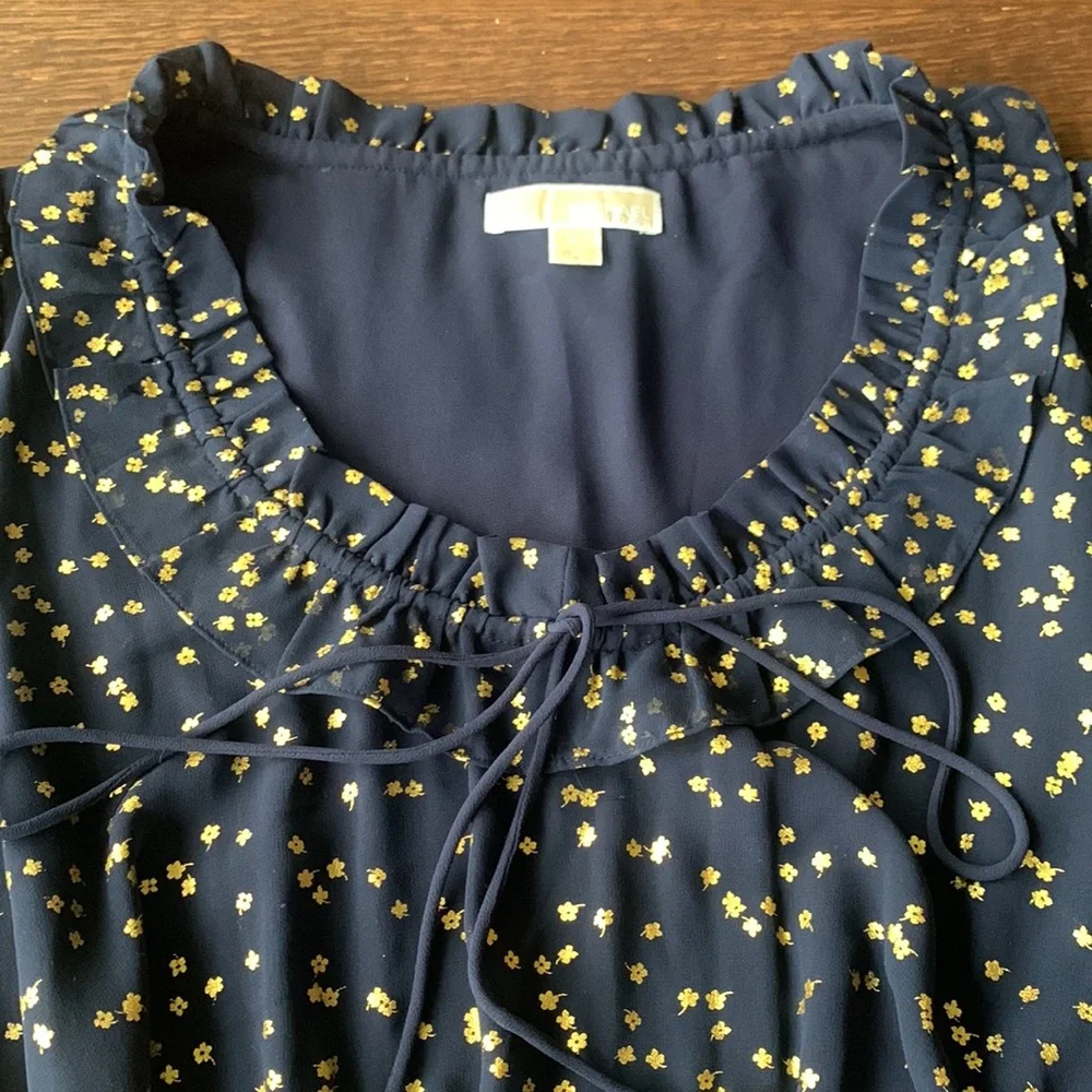 Michael Kors Metallic-Star Print Dress - Picture 6 of 8